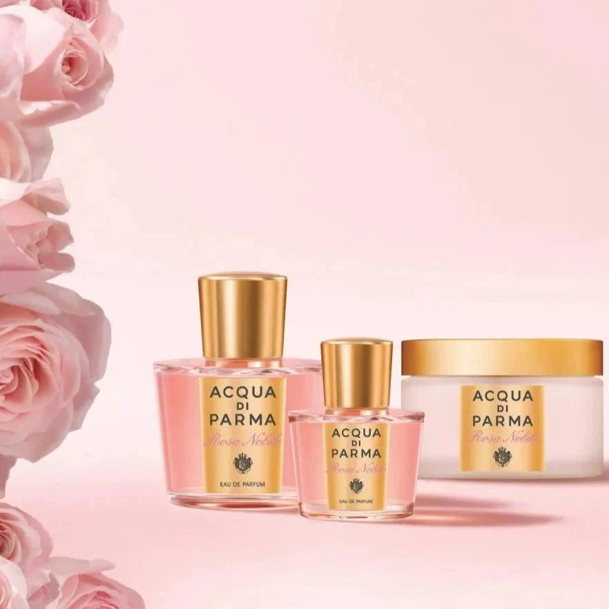Acqua Di Parma Rosa Nobile Elegance Ensemble EDP Body Cream & Bath Gel | My Perfume Shop Australia