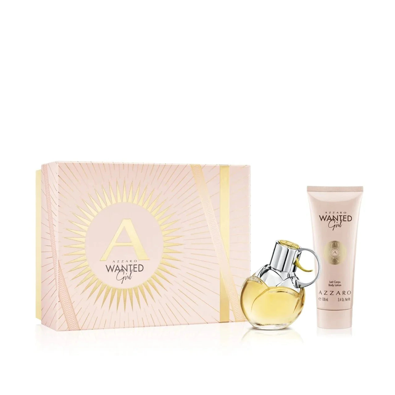Azzaro Wanted Girl EDP Body Lotion Set | My Perfume Shop Australia