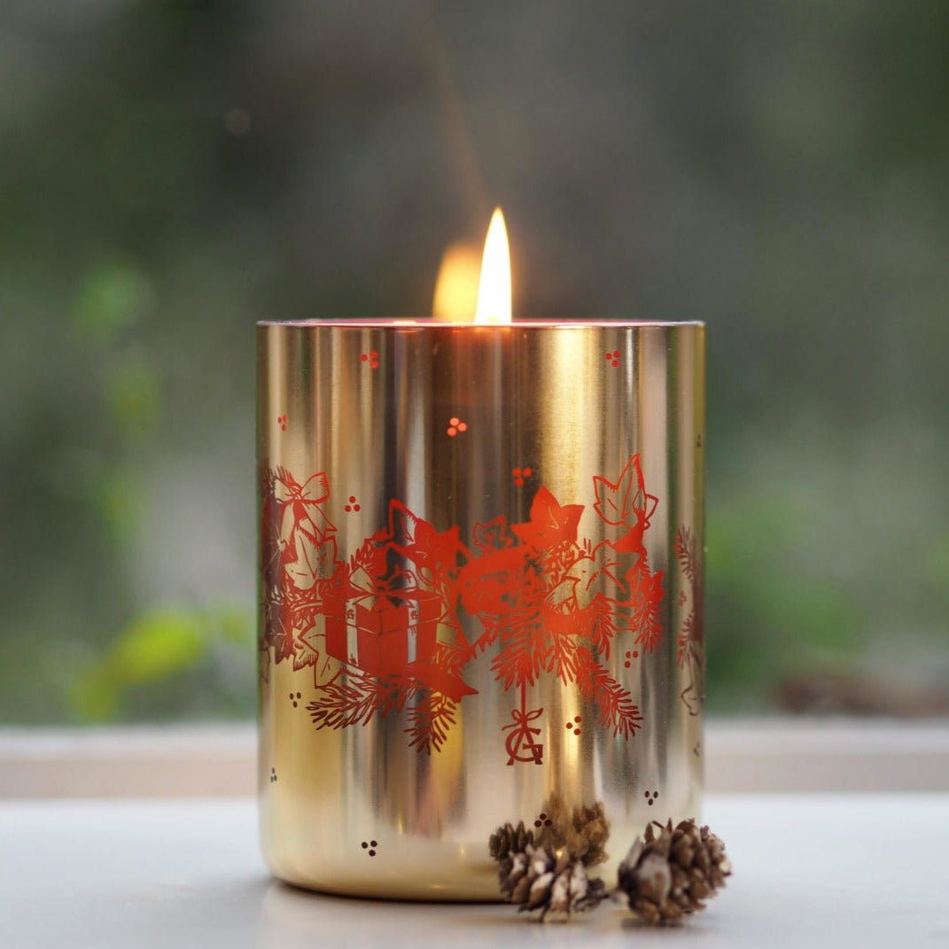 Goutal Une Foret D'Or Gold Glass Scented Candle | My Perfume Shop Australia