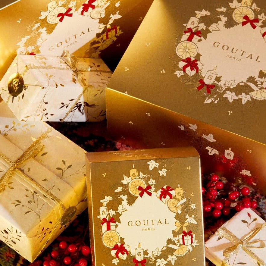 Goutal Une Foret D'Or Gold Glass Scented Candle | My Perfume Shop Australia