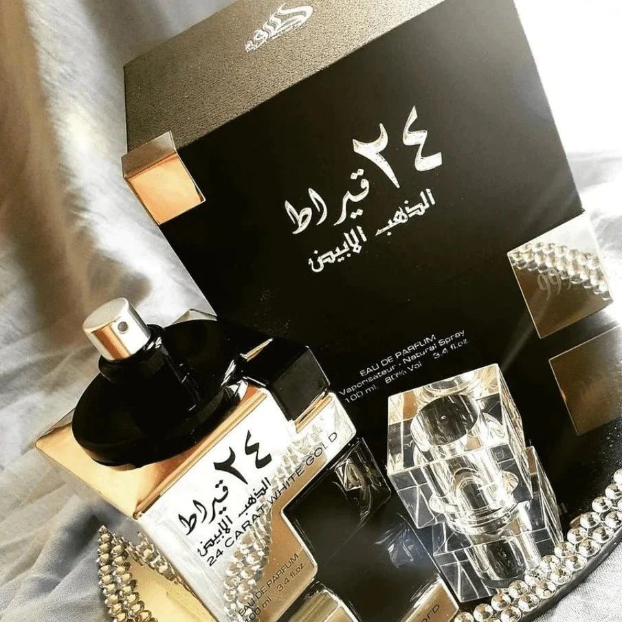 Lattafa 24 Carat White Gold EDP | My Perfume Shop Australia