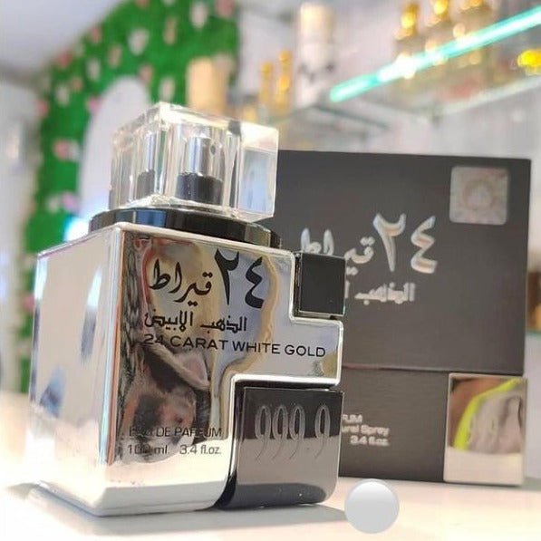 Lattafa 24 Carat White Gold EDP | My Perfume Shop Australia