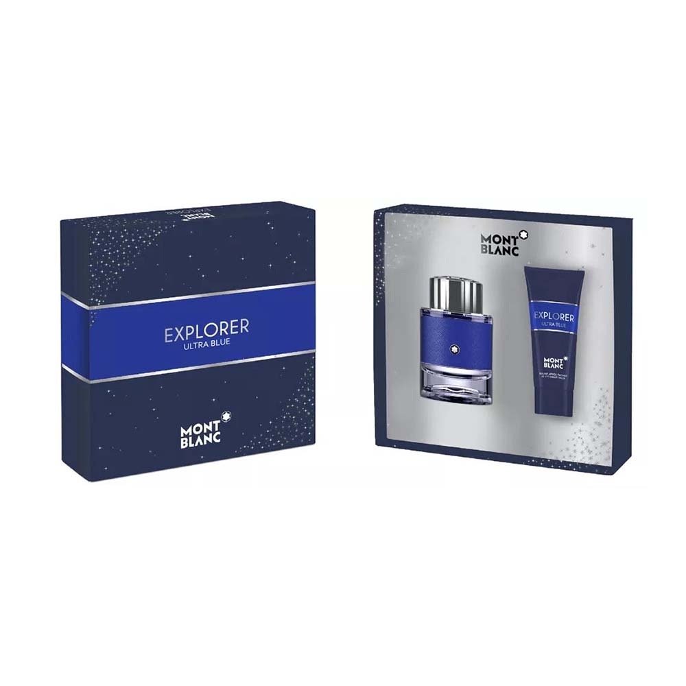 Mont Blanc Explorer Ultra Blue EDP Shower Set | My Perfume Shop Australia