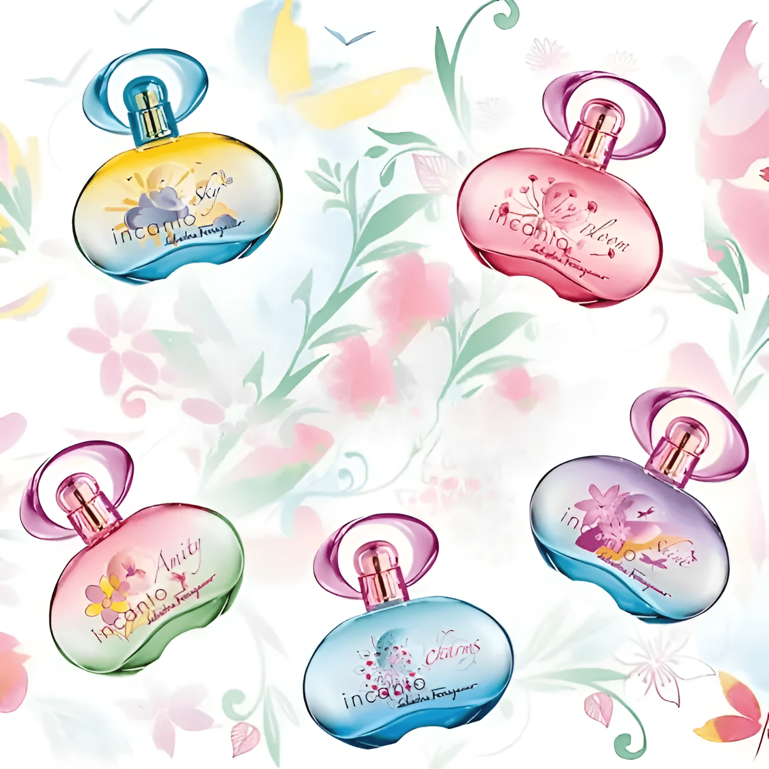 Salvatore Ferragamo Incanto Miniature Collection Set | My Perfume Shop Australia