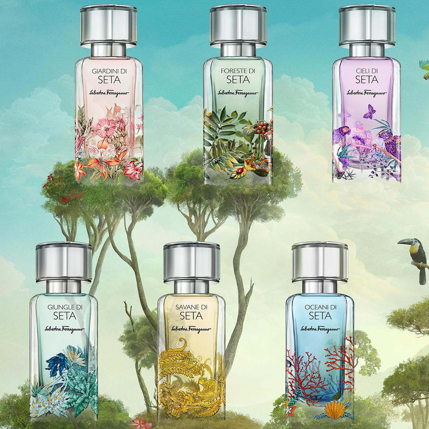 Salvatore Ferragamo Storie di Seta Duo Roller Set | My Perfume Shop Australia