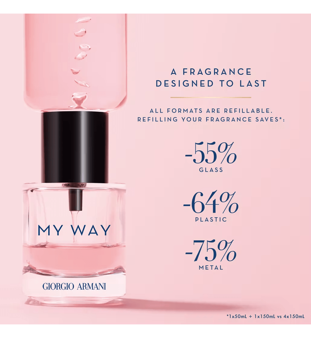 Giorgio Armani My Way EDP Recharge Bottle | Cost Plus Perfume