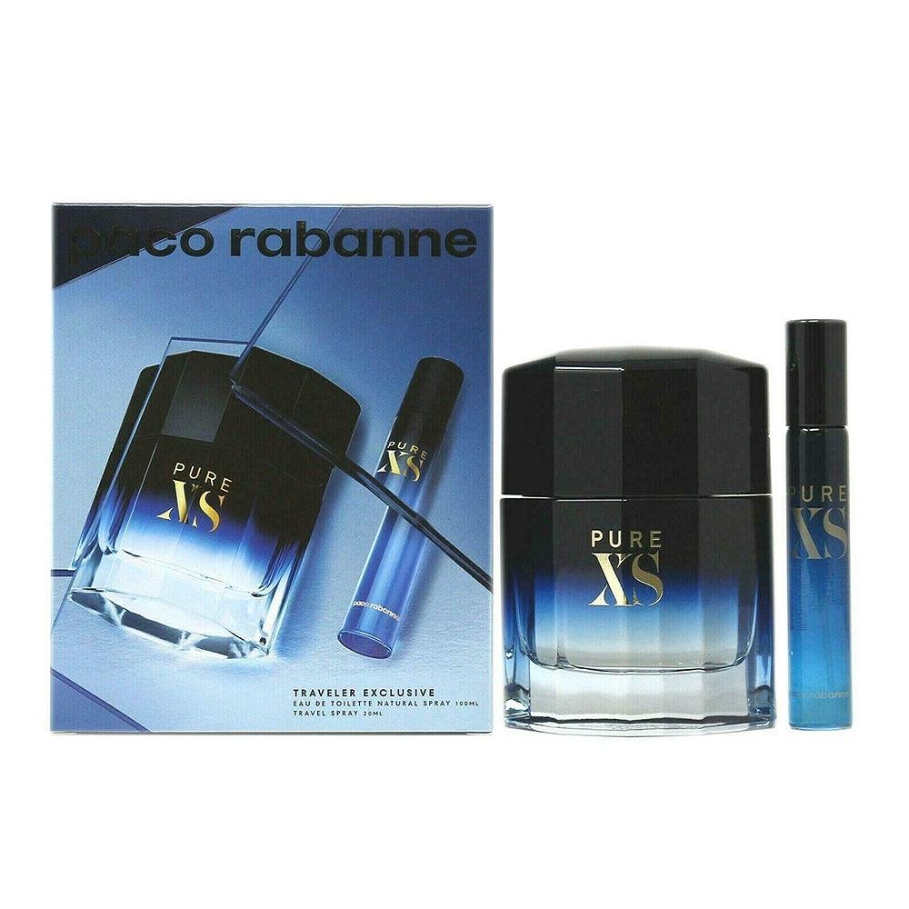Paco Rabanne Pure XS EDT Travel Gift Set - Cost Plus Perfume