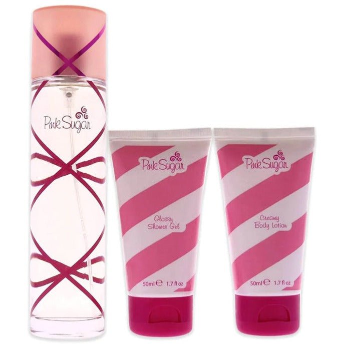 Aquolina Pink Sugar Glowing Pink Sweet Addiction Set | My Perfume Shop Australia