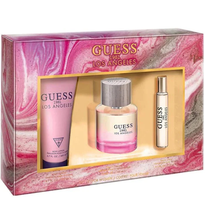 Guess 1981 Los Angeles Indulgence Trio Set | My Perfume Shop Australia