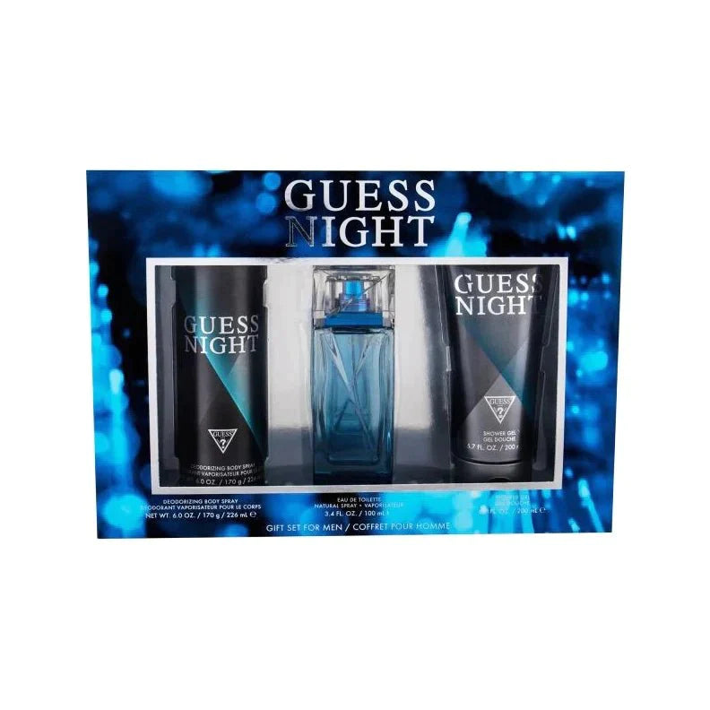 Guess Night Men's Fragrance Trio Set | My Perfume Shop Australia
