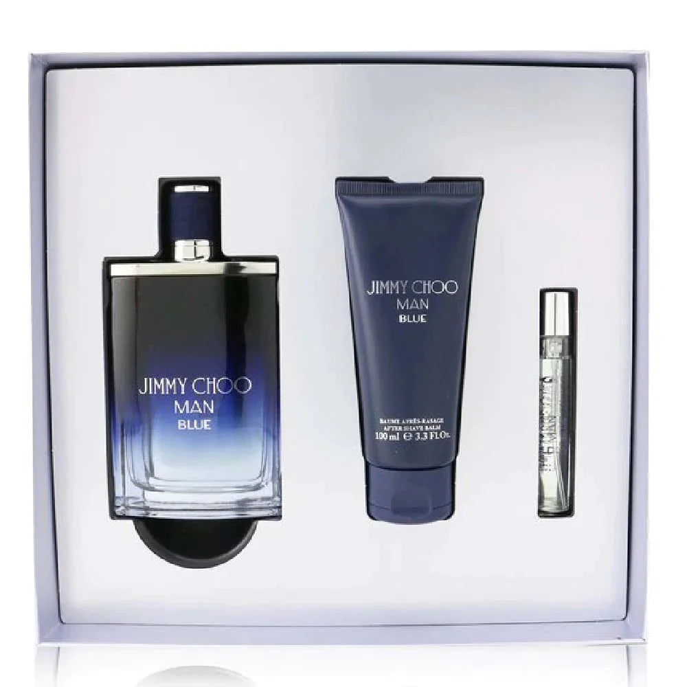 Jimmy Choo Man Blue EDT Set Miniature Shower Gel | My Perfume Shop Australia