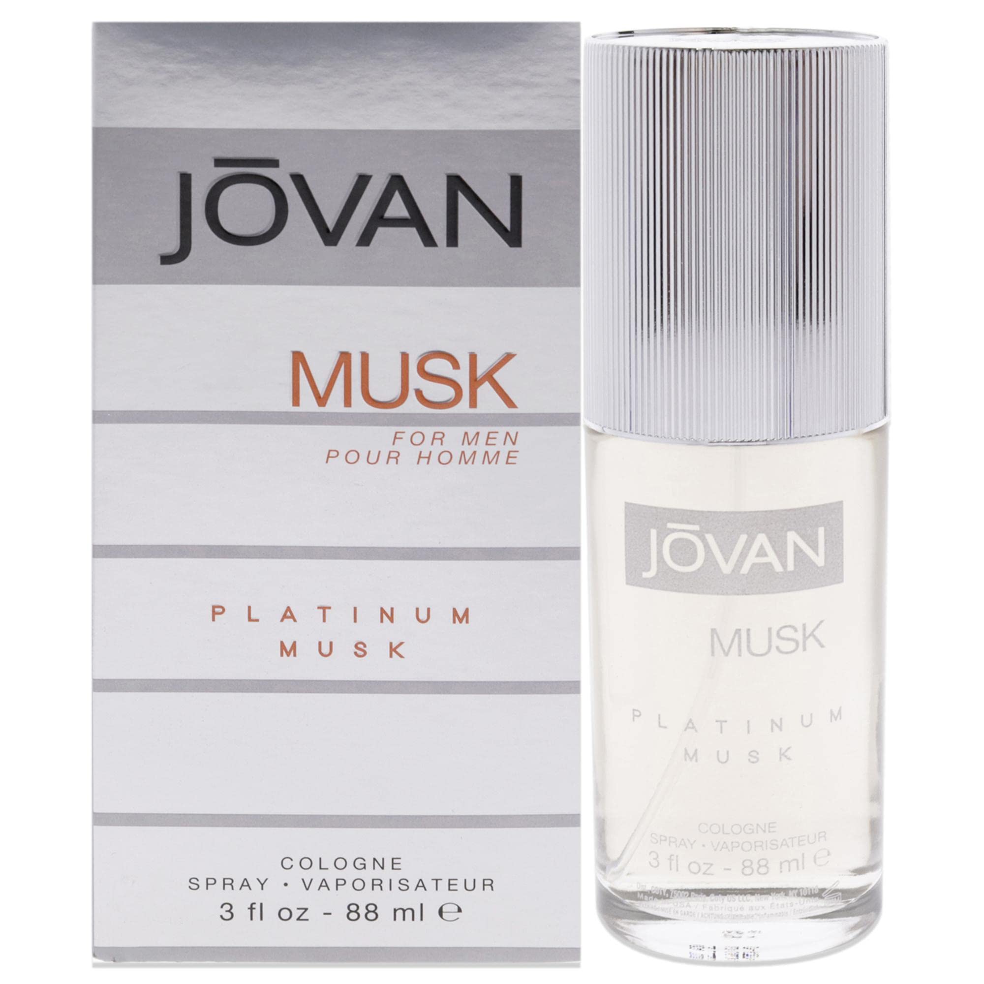 Jovan Platinum Musk Cologne | My Perfume Shop Australia