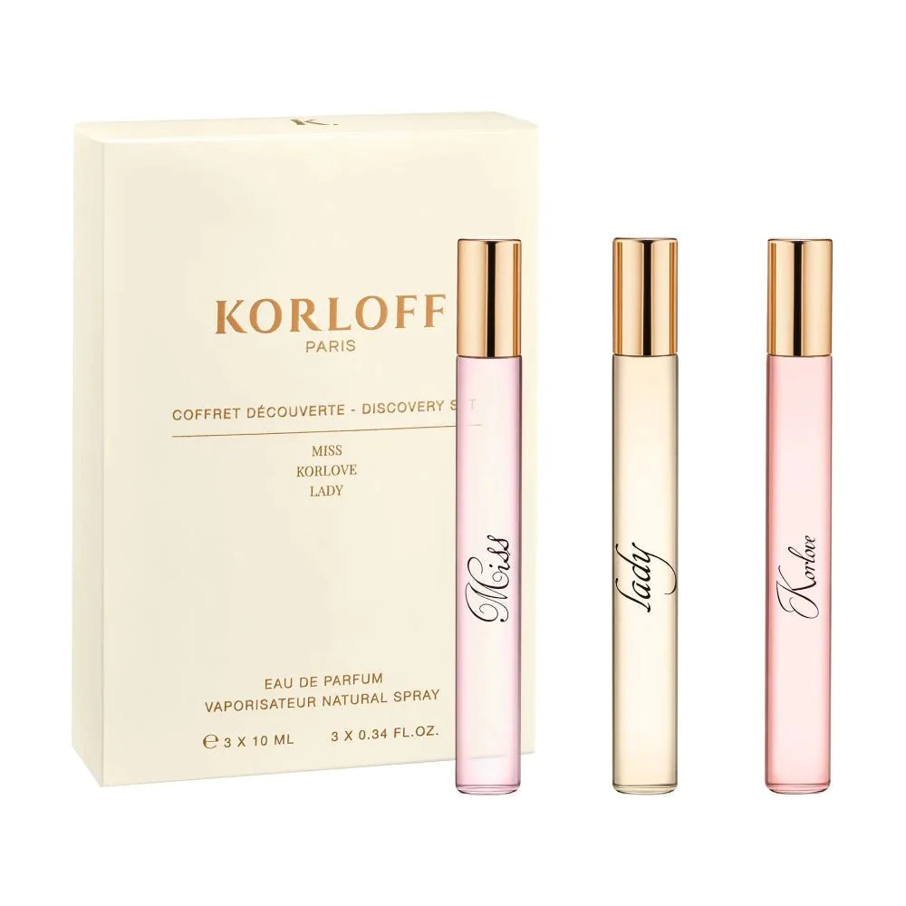 Korloff Paris Trio EDP Discovery Set | My Perfume Shop Australia