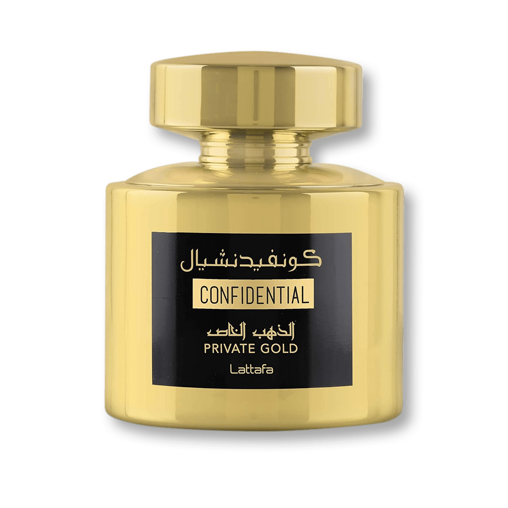 Lattafa Confidential Private Gold EDP | My Perfume Shop Australia