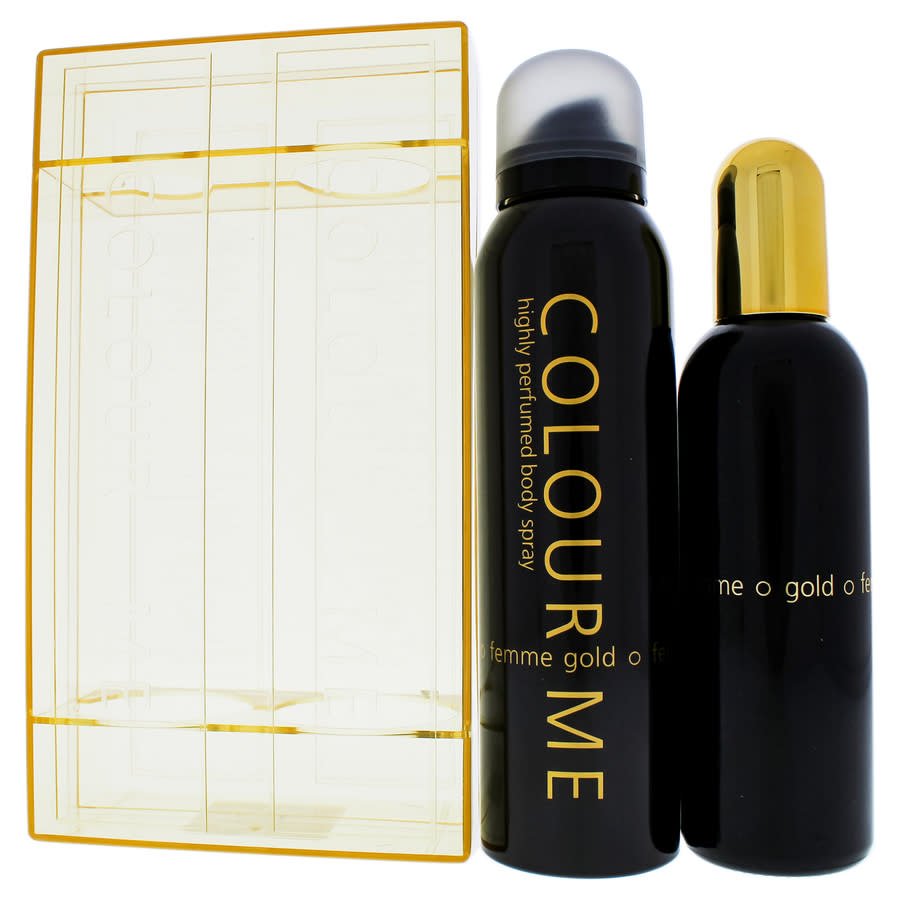 Milton Lloyd Color Me Gold Femme Fragrance & Body Spray Duo Set | My Perfume Shop Australia