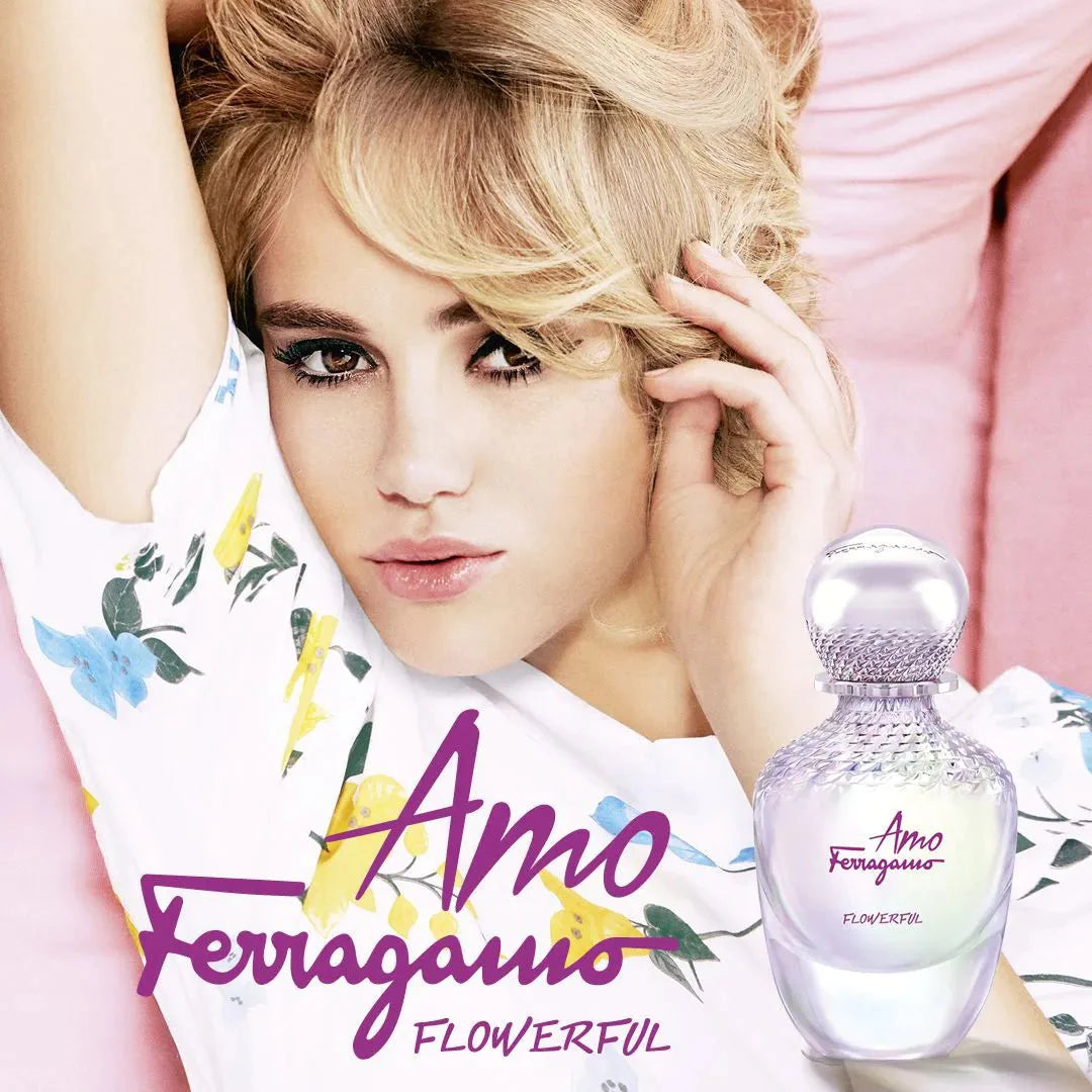 Salvatore Ferragamo Amo Flowerful EDT Shimmering Body Lotion Set | My Perfume Shop Australia