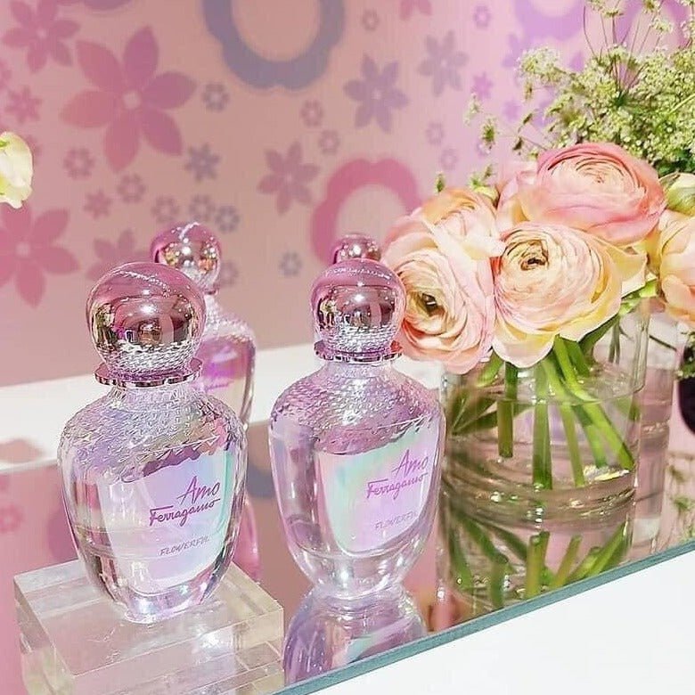 Salvatore Ferragamo Amo Flowerful EDT Shimmering Body Lotion Set | My Perfume Shop Australia