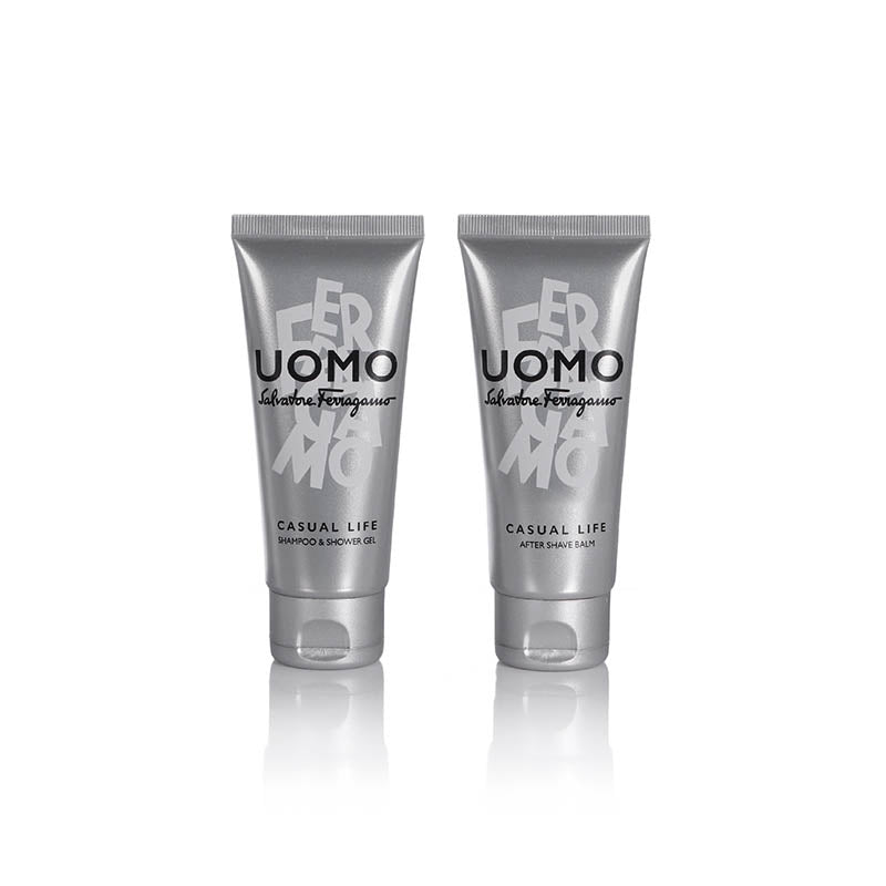 Salvatore Ferragamo Uomo Casual Life Shampoo & Shower Gel | My Perfume Shop Australia