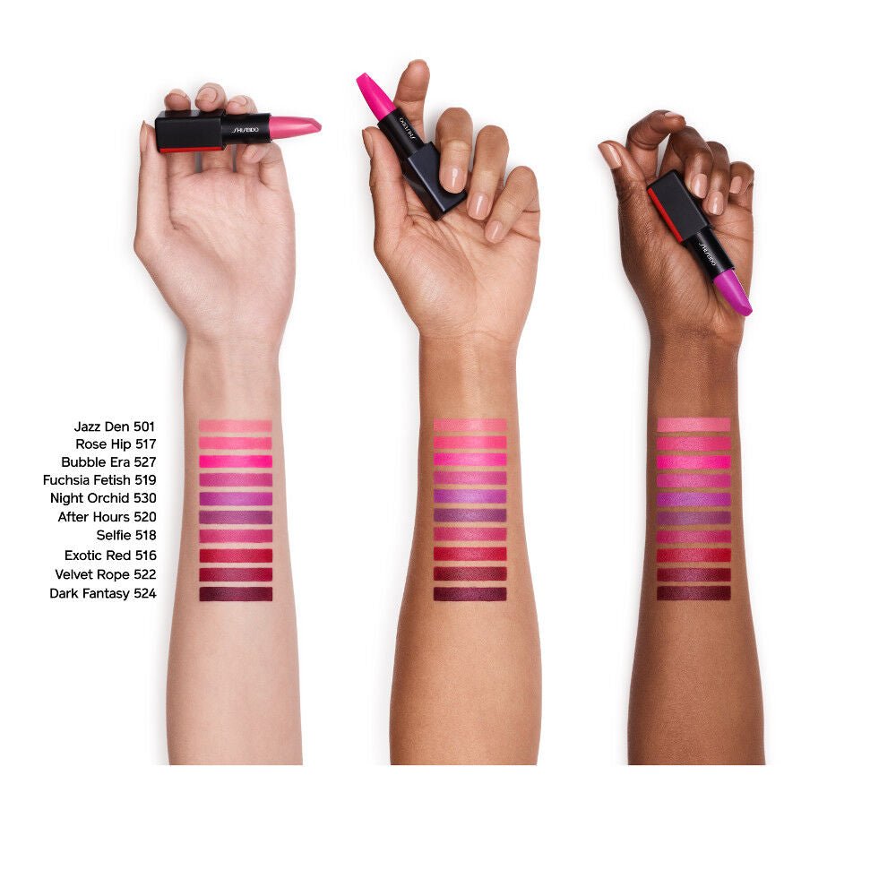 Shiseido Modernmatte # 519 Fuchsia Fetish For Women Powder Lipstick | My Perfume Shop Australia