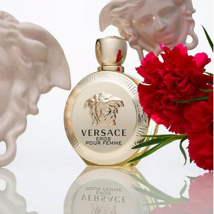 Versace Eros Pour Femme Luxurious Signature Pouch Set | My Perfume Shop Australia