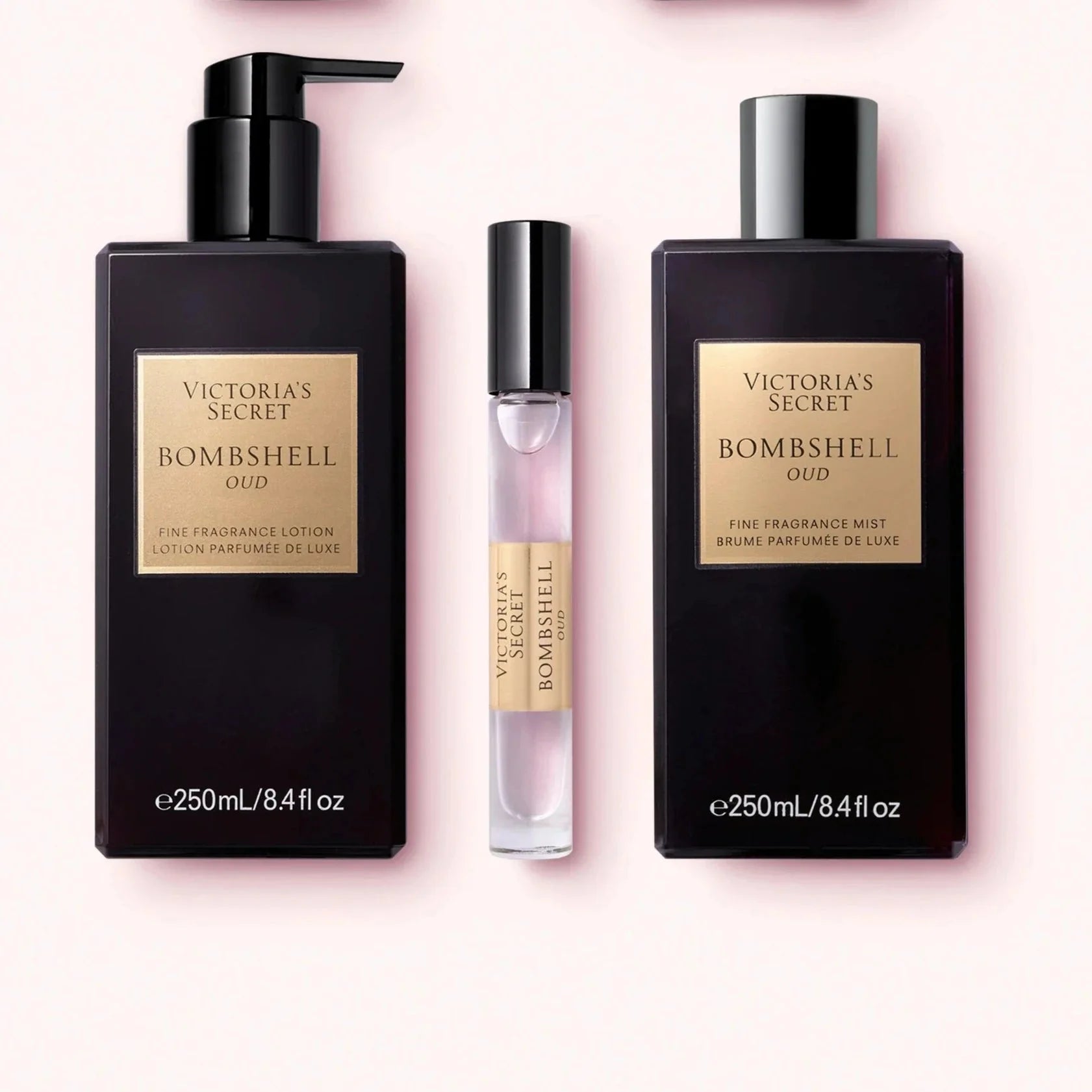 Victoria's Secret Bombshell Oud Luxe Fragrance Ensemble | My Perfume Shop Australia