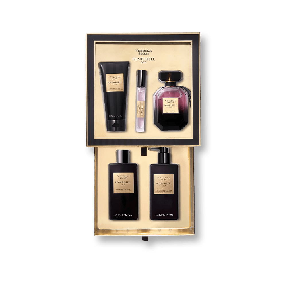 Victoria's Secret Bombshell Oud Luxe Fragrance Ensemble | My Perfume Shop Australia