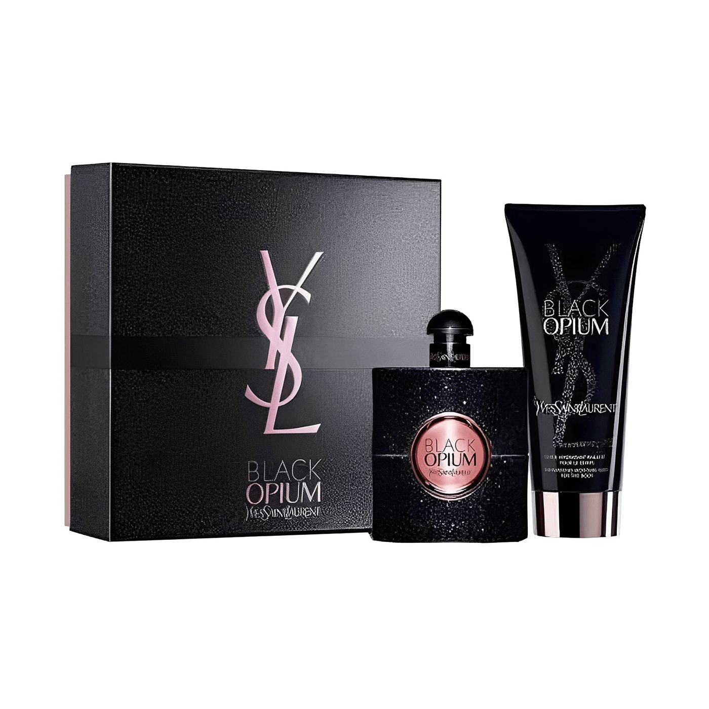 Yves Saint Laurent Black Opium EDP & Shimmering Body Moisture Duo Set | My Perfume Shop Australia