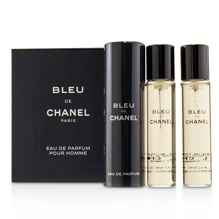 Bleu de CHANEL EDT Twist & Spray Set | Cost Plus Perfume