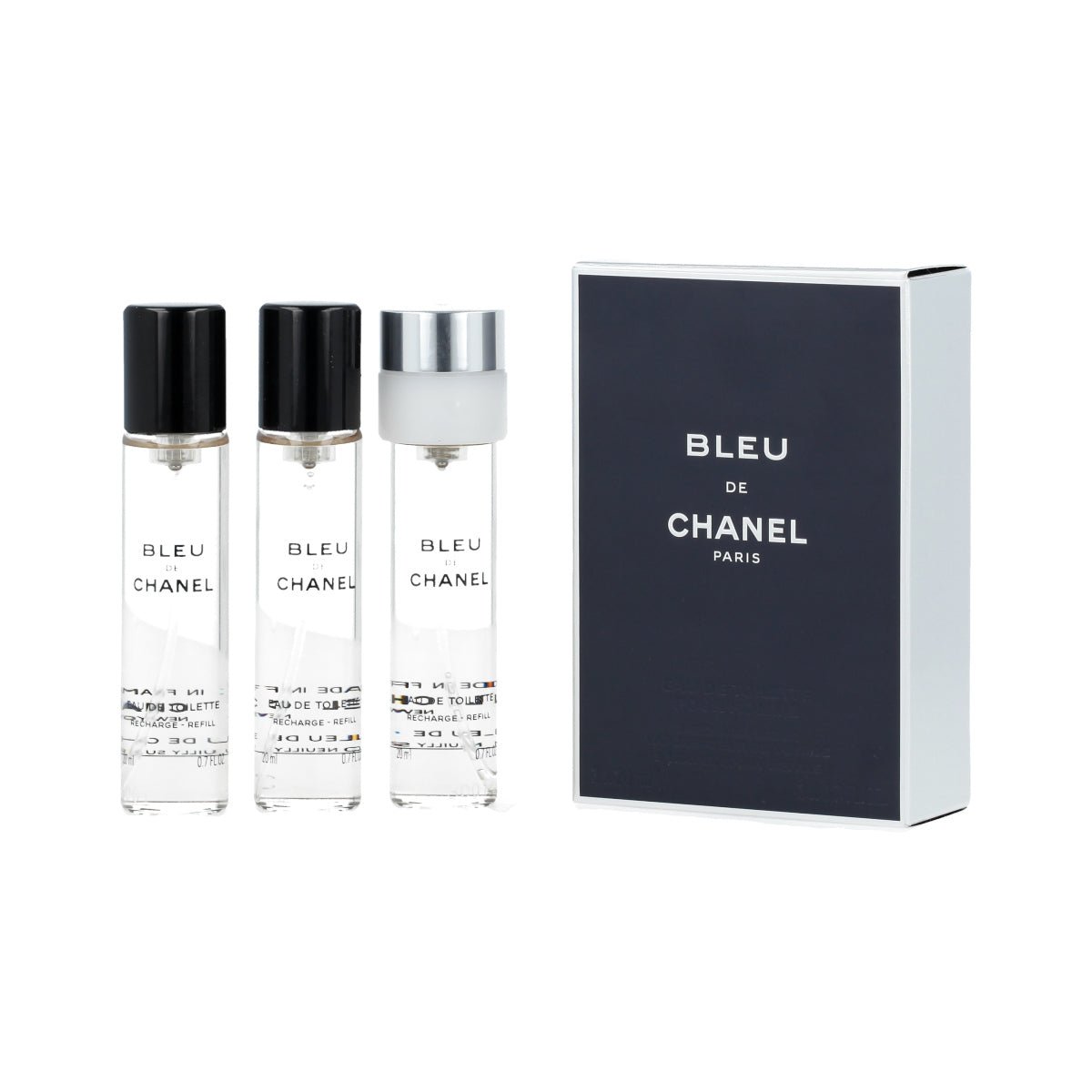 Bleu de CHANEL EDT Twist & Spray Set | Cost Plus Perfume