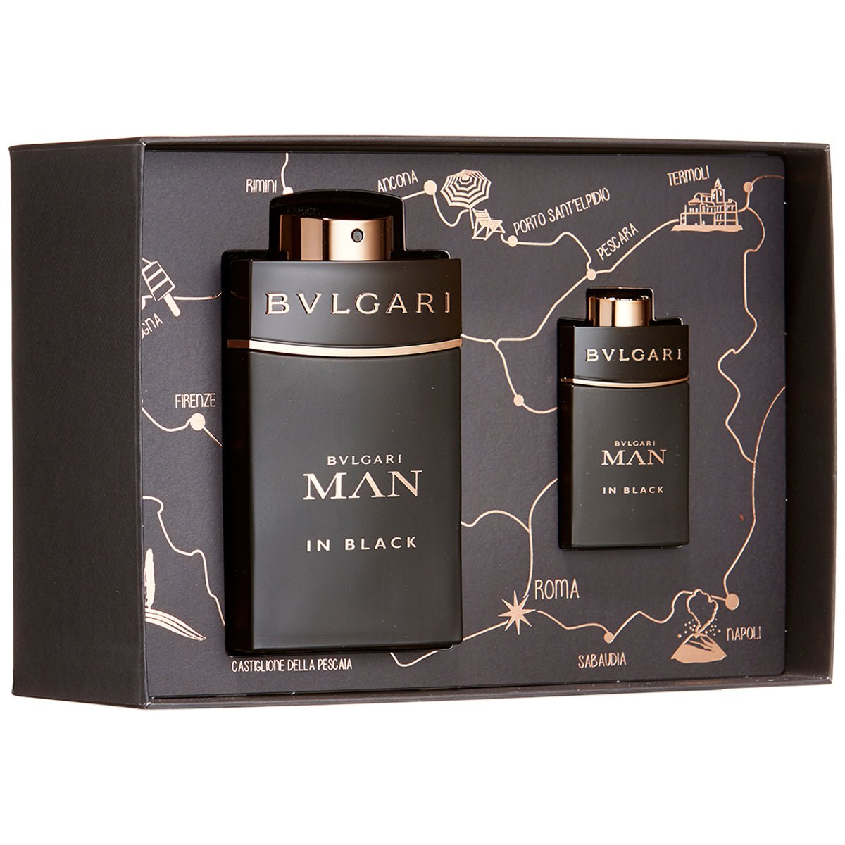 Bvlgari Man In Black Travel Set | Cost Plus Perfume