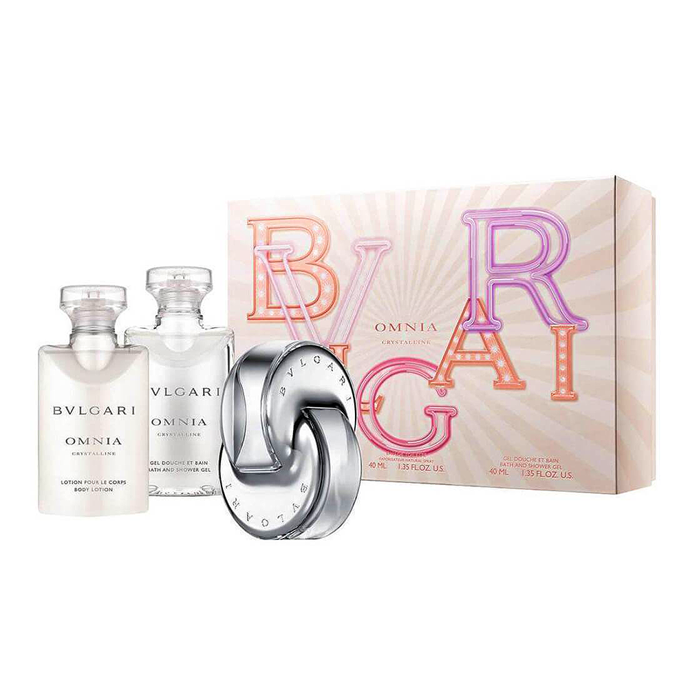 Bvlgari Omnia Crystalline Gift Set - Cost Plus Perfume