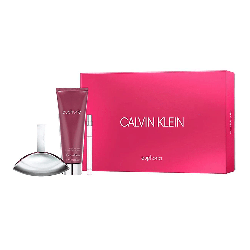 Calvin Klein Euphoria EDP Body Lotion & Travel Set For Women | Cost Plus Perfume