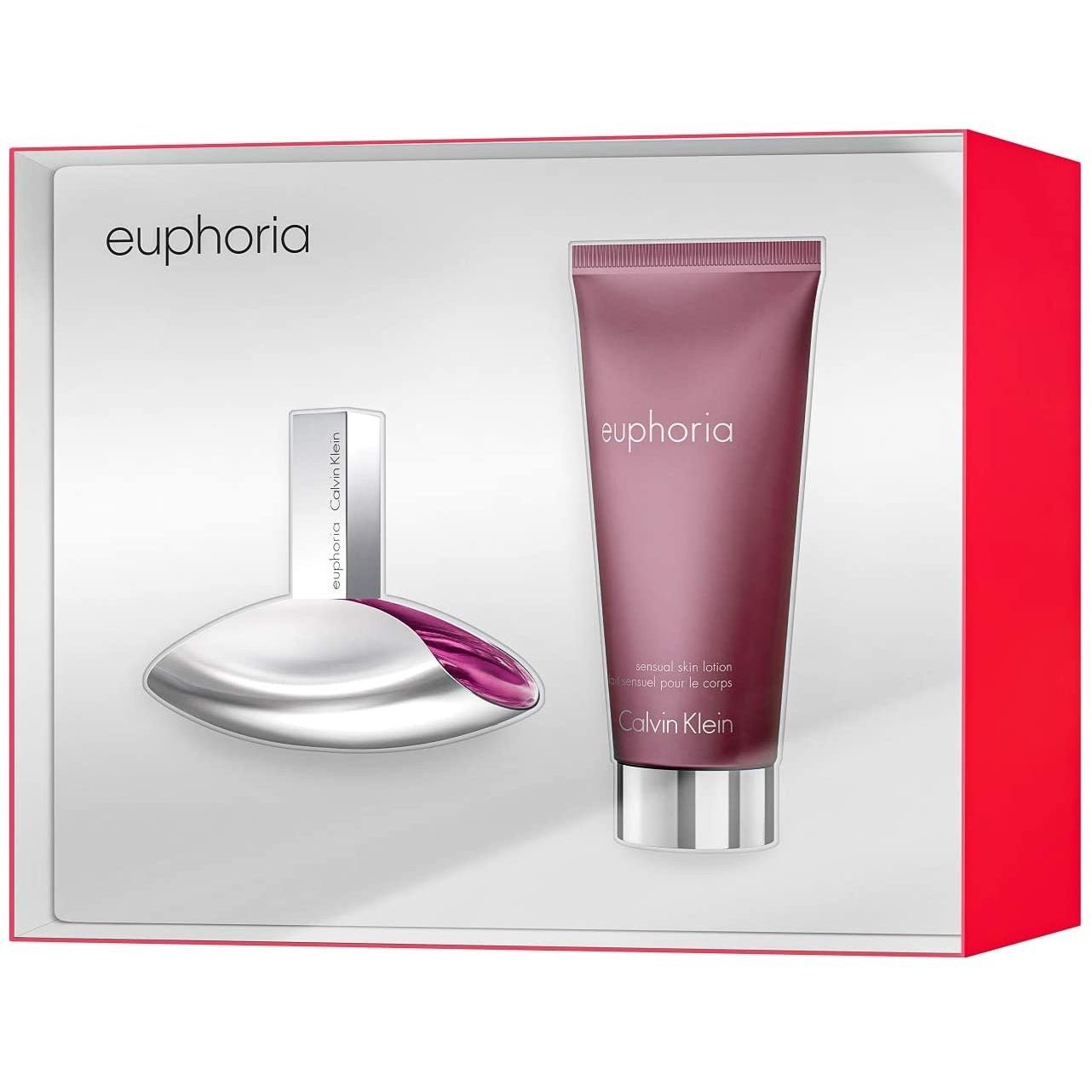 Calvin Klein Euphoria EDP Body Lotion & Travel Set For Women | Cost Plus Perfume