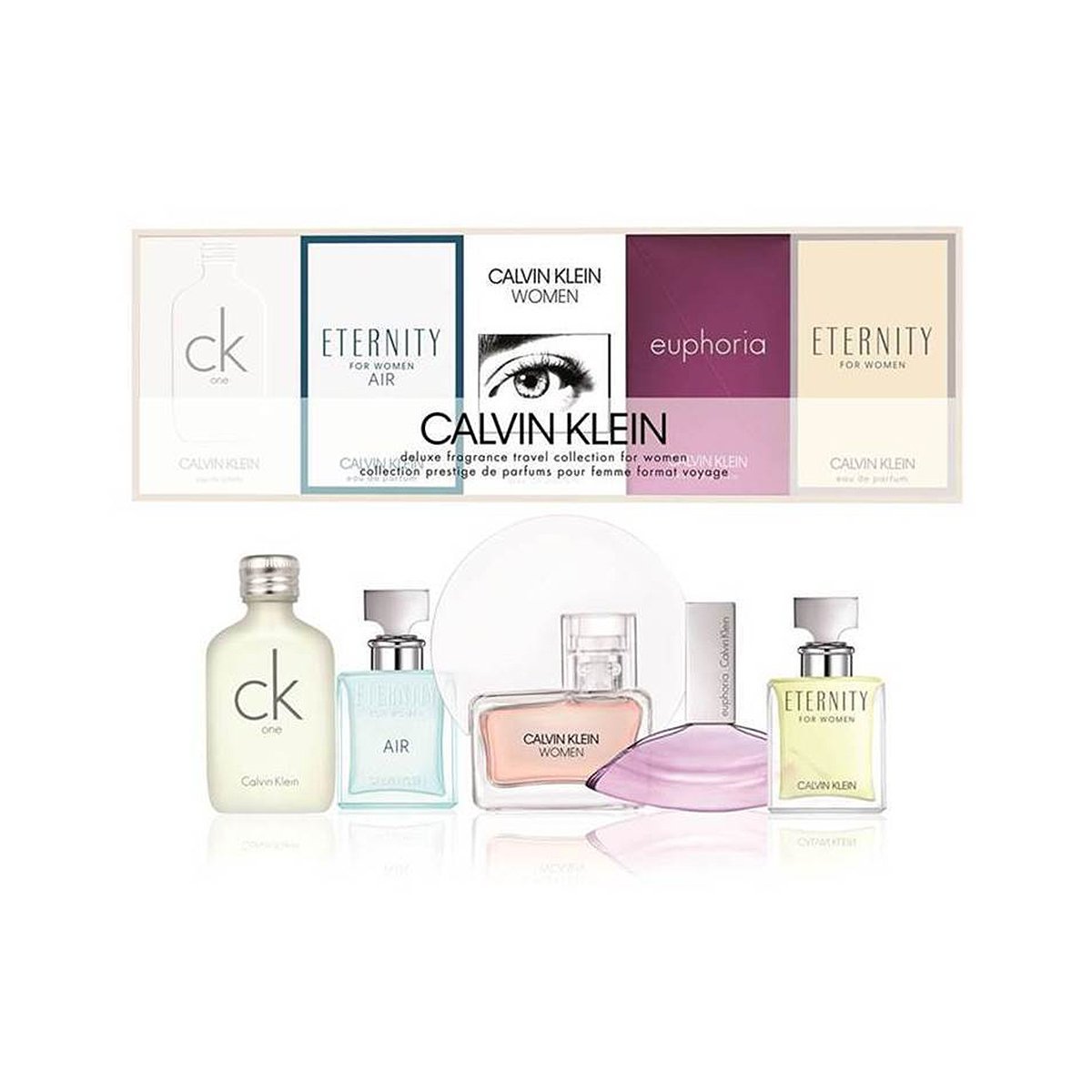 Calvin Klein Perfume For Women 5-Piece Gift Set - Cost Plus Perfume