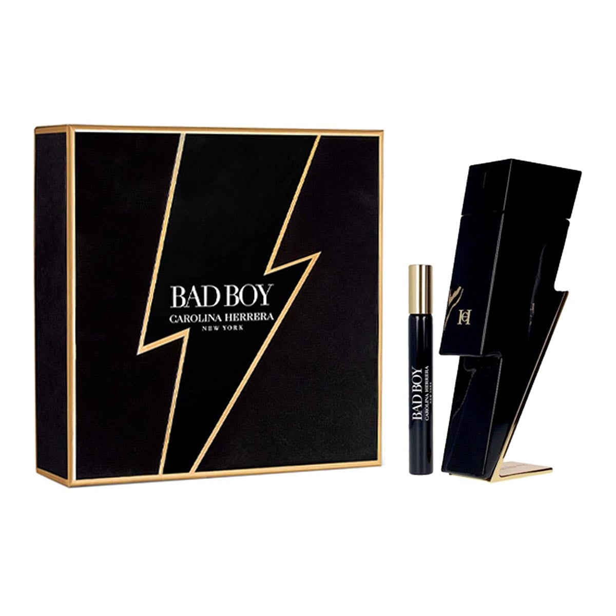 Carolina Herrera Bad Boy EDT Gift Set - Cost Plus Perfume