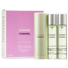 Chanel Chance Eau Fraiche EDT Twist & Spray Set | Cost Plus Perfume