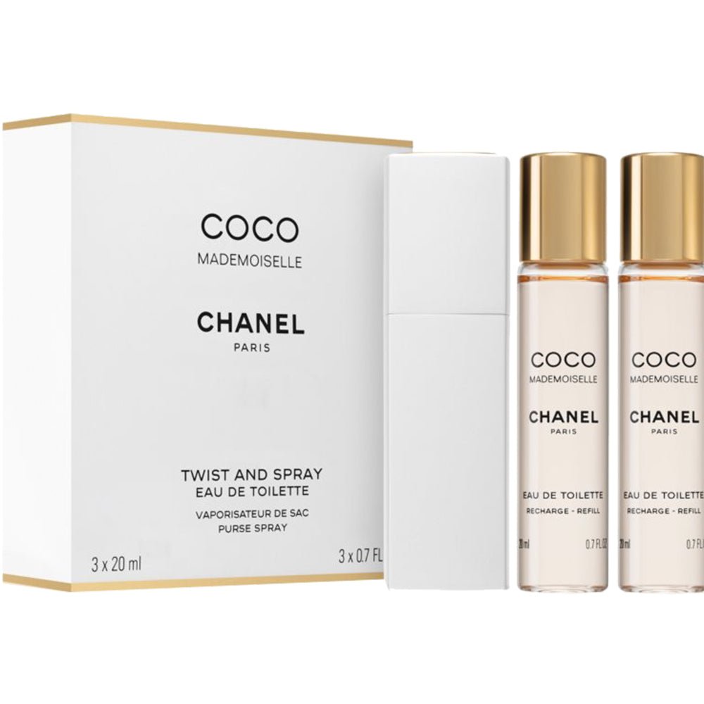 Chanel Coco Mademoiselle EDT Twist & Spray Set | Cost Plus Perfume