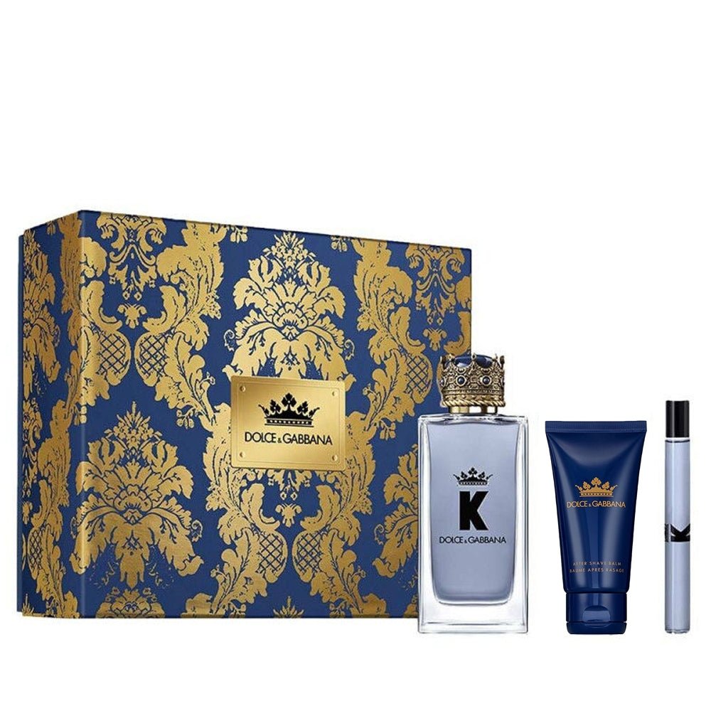 Dolce & Gabbana K EDT Aftershave Gift Set | Cost Plus Perfume