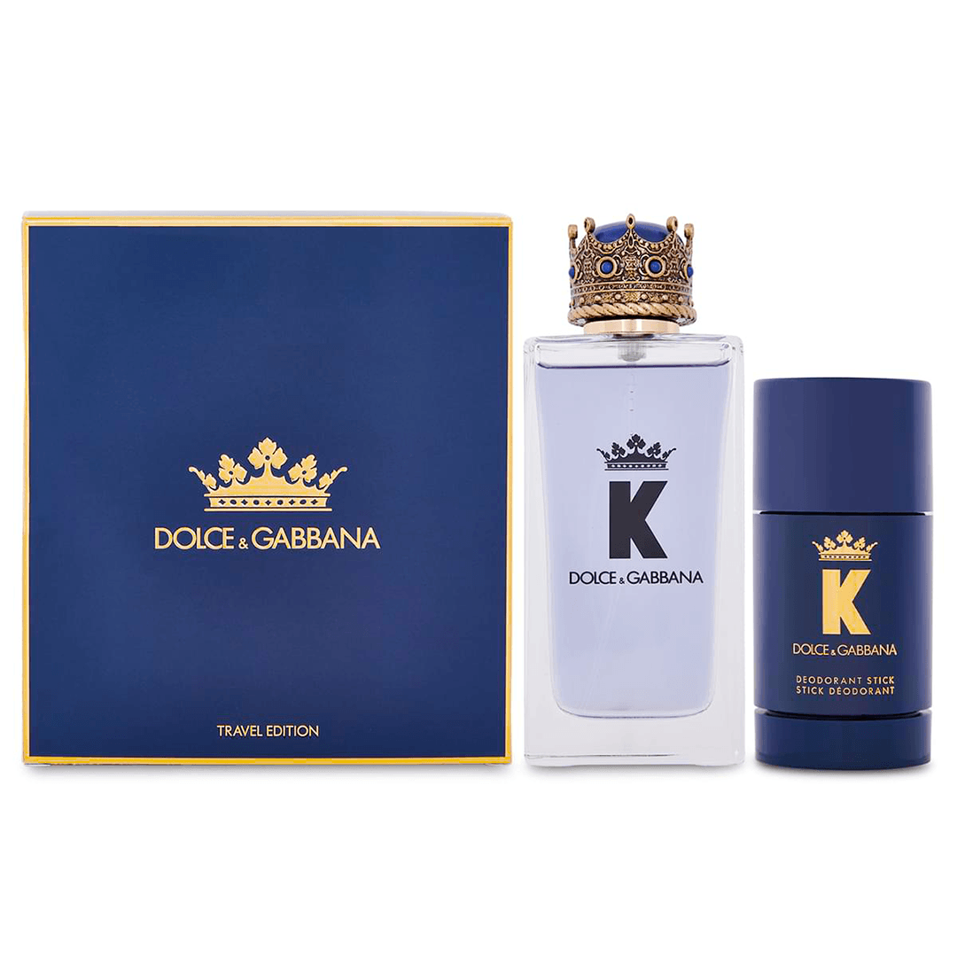 Dolce & Gabbana K EDT Travel Gift Set - Cost Plus Perfume