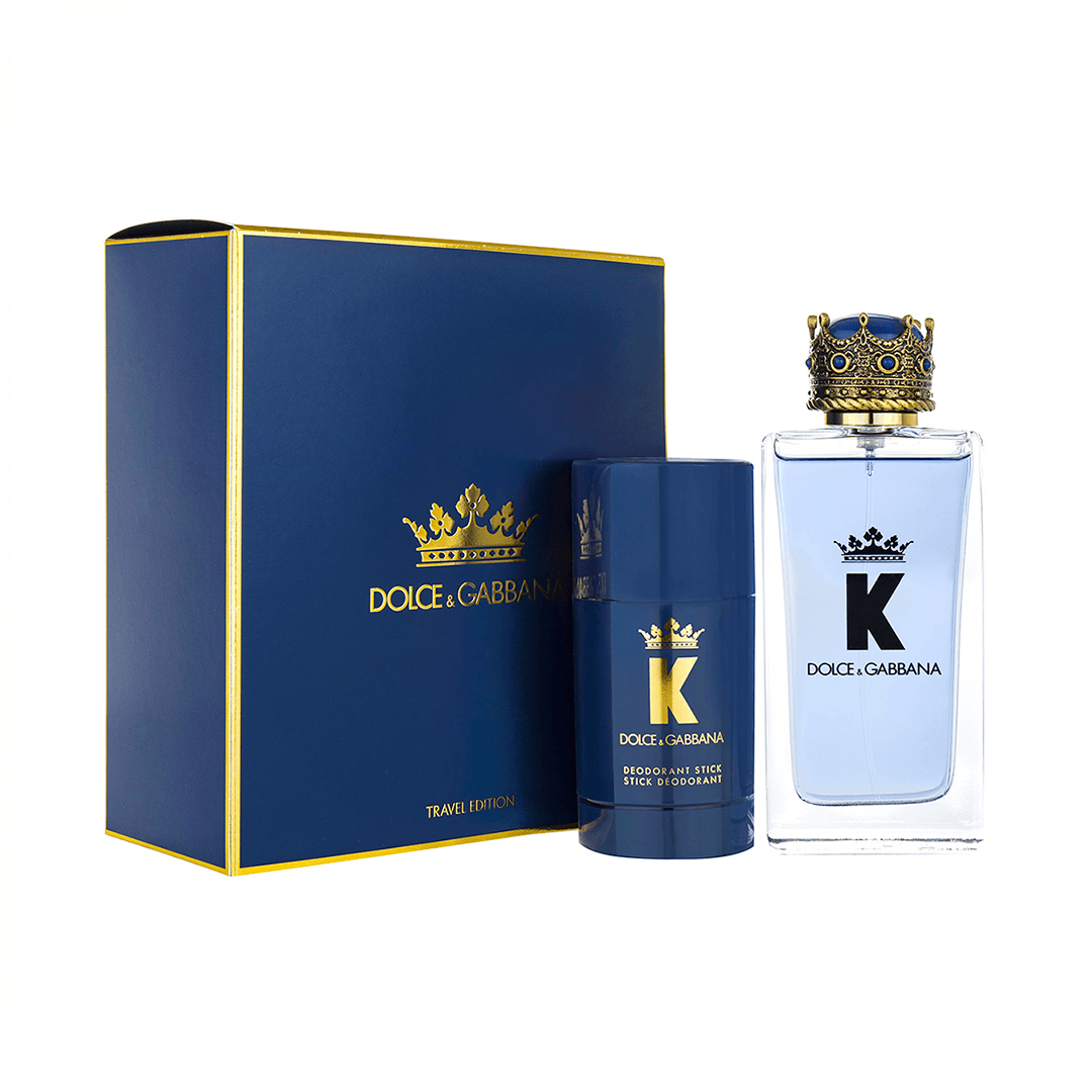 Dolce & Gabbana K EDT Travel Gift Set - Cost Plus Perfume