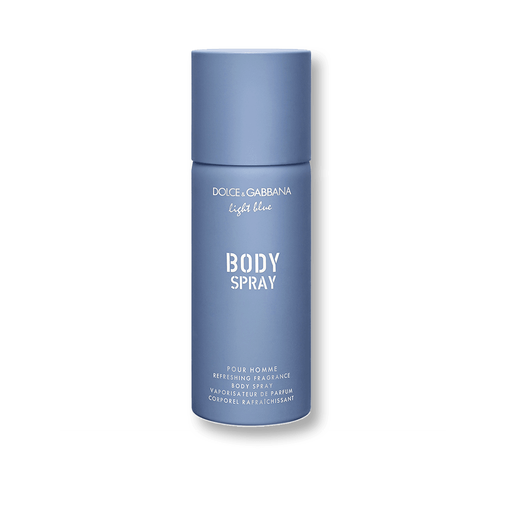 Dolce & Gabbana Light Blue Body Spray For Men - Cost Plus Perfume