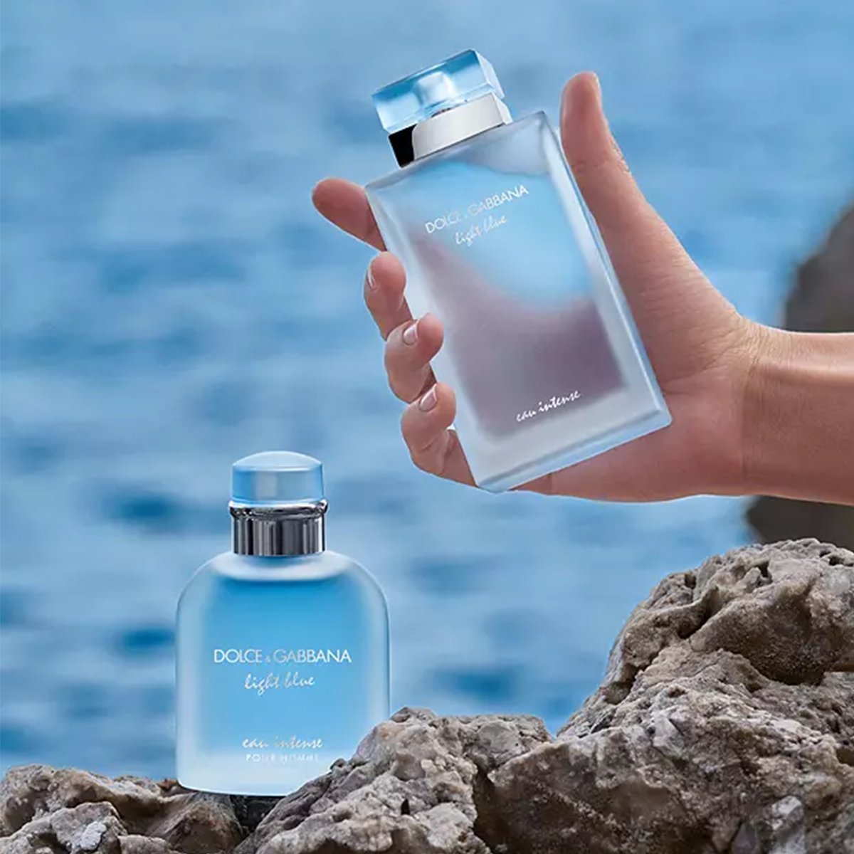 Dolce & Gabbana Light Blue Eau Intense Set For Men | Cost Plus Perfume