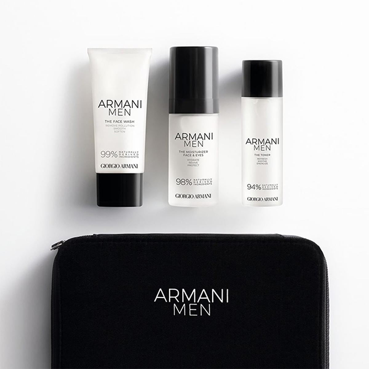Giorgio Armani Men Skincare Travel Kit | Cost Plus Perfume