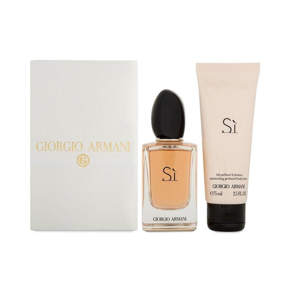 Giorgio Armani Si Body Lotion Set | Cost Plus Perfume