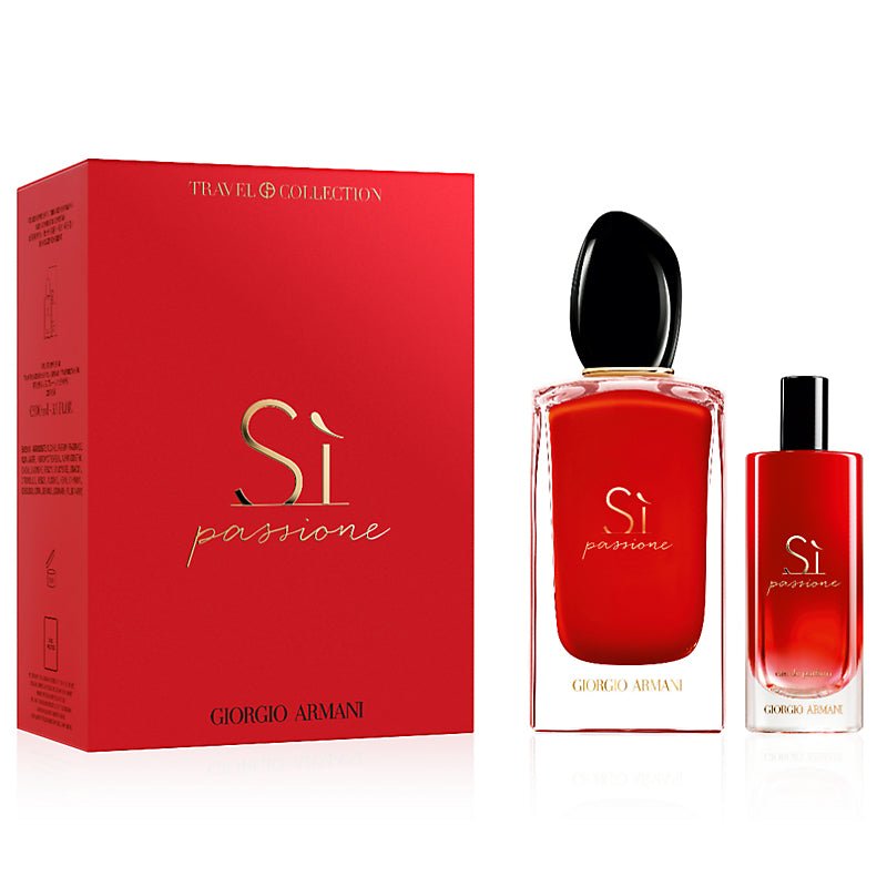 Giorgio Armani Si Passione EDP Travel Set | Cost Plus Perfume