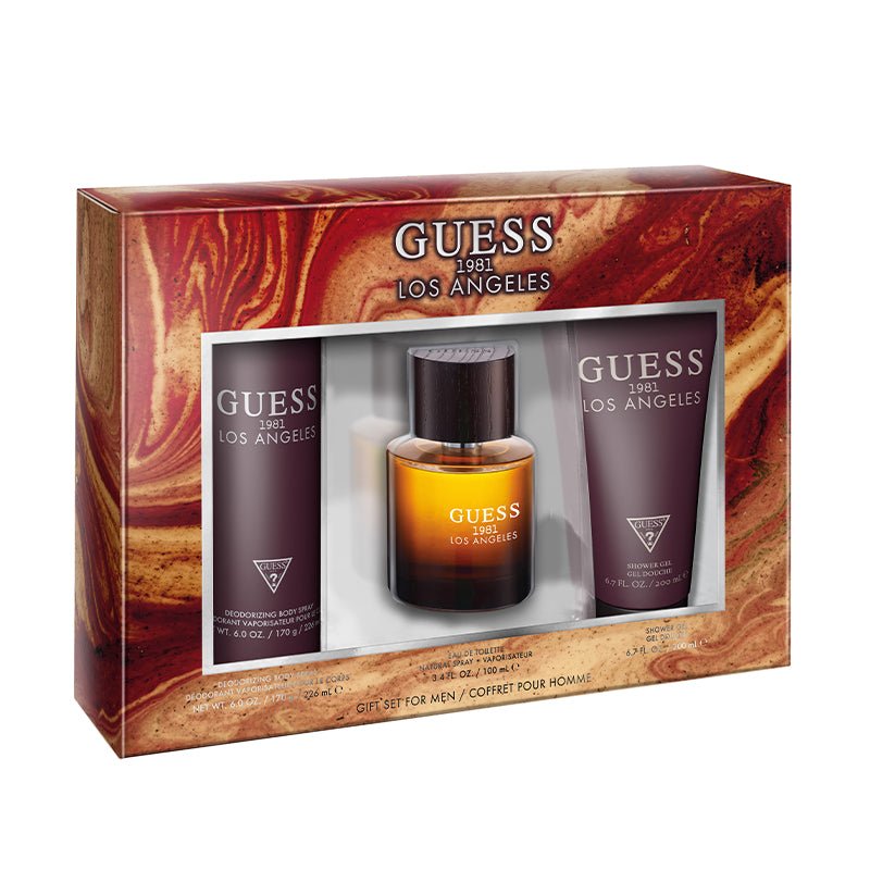 Guess 1981 Los Angeles For Men Set | Cost Plus Perfume