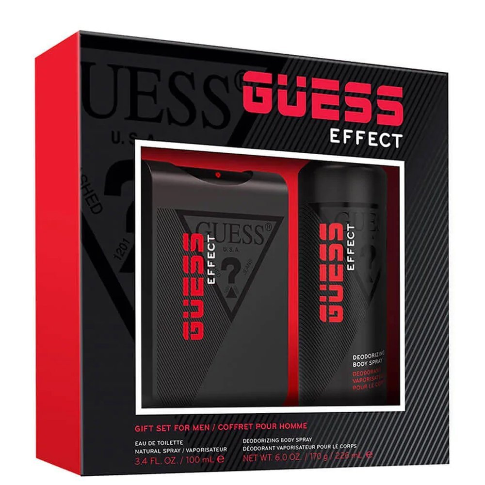 Guess Effect EDT Gift Set For Men | Cost Plus Perfume