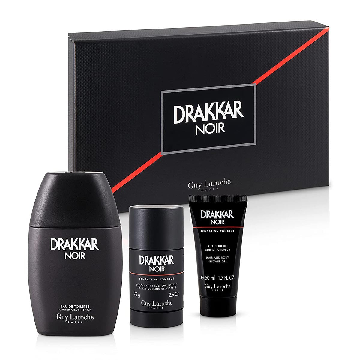 Guy Laroche Drakkar Noir EDT Gift Set | Cost Plus Perfume