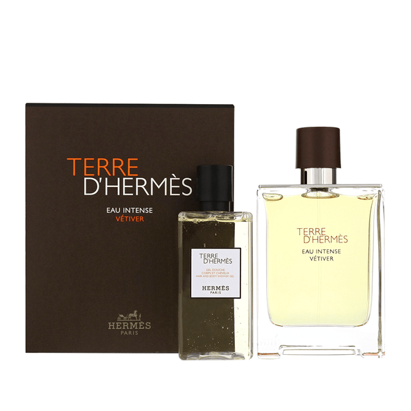 Terre d Hermes Eau Intense Vetiver Shower Set Cost Plus Perfume