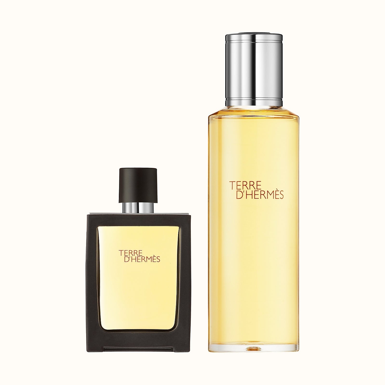 Hermes Terre D'Hermes Parfum Refill Set | Cost Plus Perfume